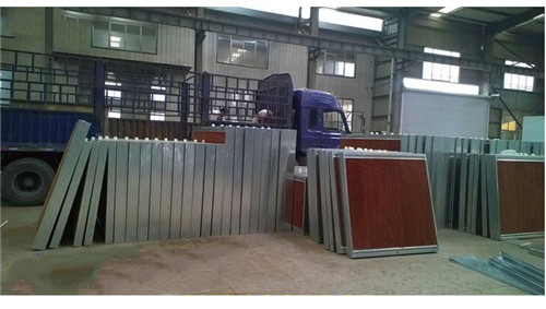 玩具包裝車間水簾降溫…